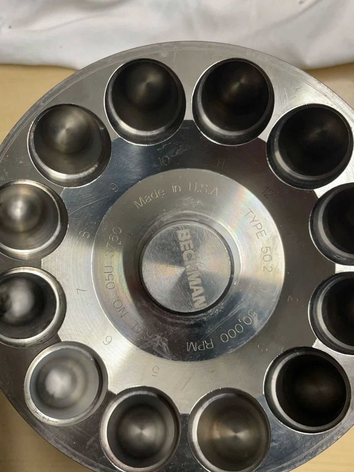 Beckman Coulter Type 50.2 Ti Centrifuge Rotor 50,000 RPM