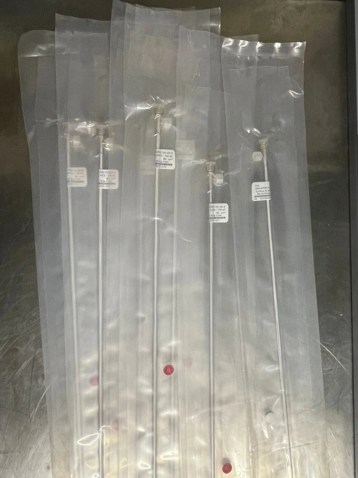 LOT OF 07 MICROKROS 65CM 750K MPES 0.5MM MLL X FLL 1/PK STERILE C06-E750-05-S