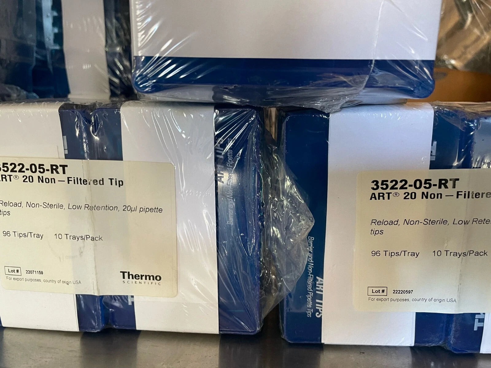 Thermo Scientific 3522-05-RT ART Reload System 20 μL Universal Fit Lot of 3