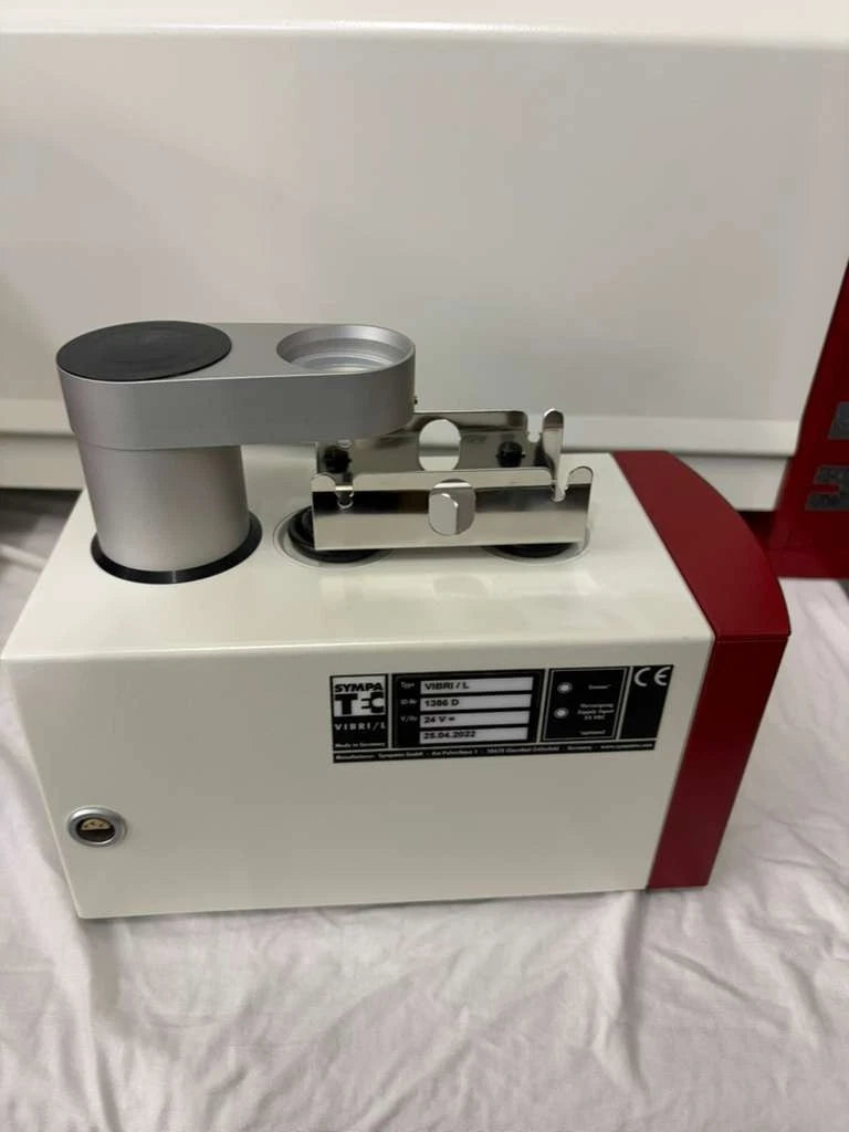 Sympatec HELOS Laser Diffraction System RODOS, VIBRI, & PAQXOS Software