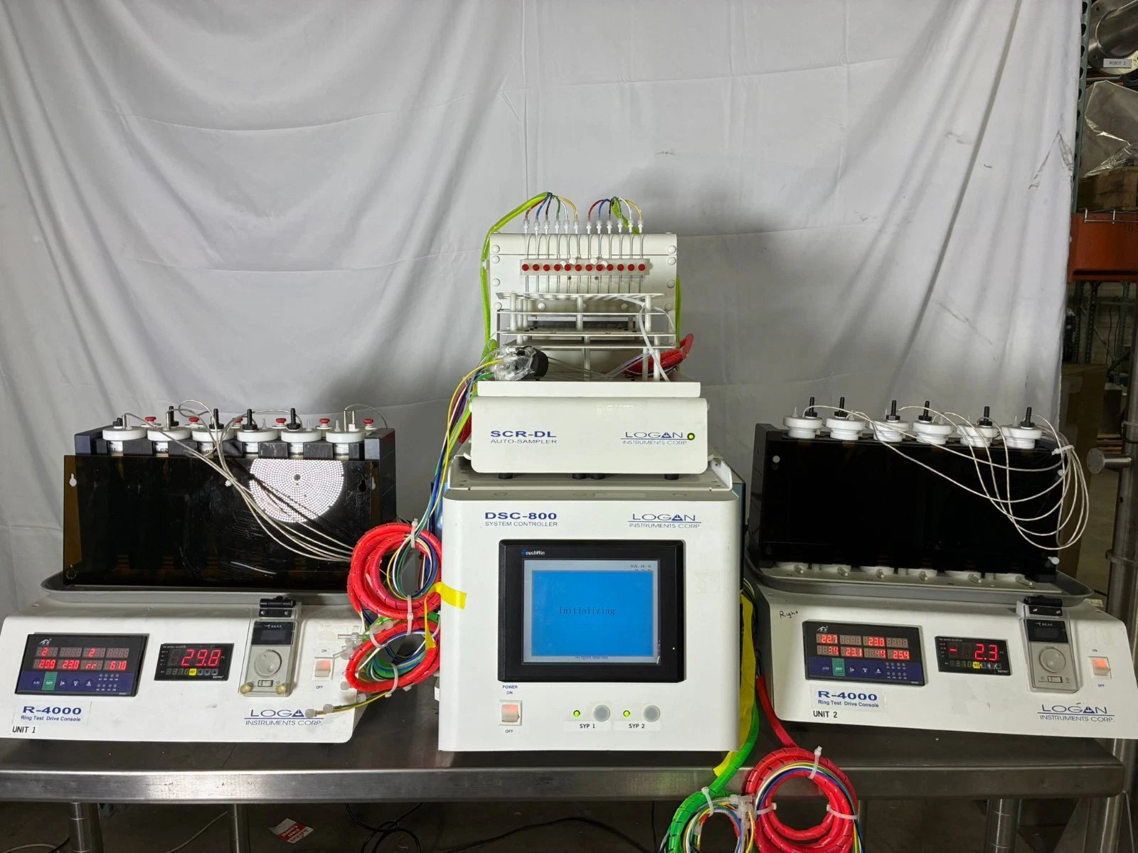 LOGAN INSTRUMENTS DSC800 / R-400/ SCR-DL auto sampler