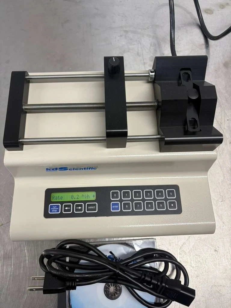 KD Scientific KDS 200 Two-Syringe Infusion Pump Model 780200 open box