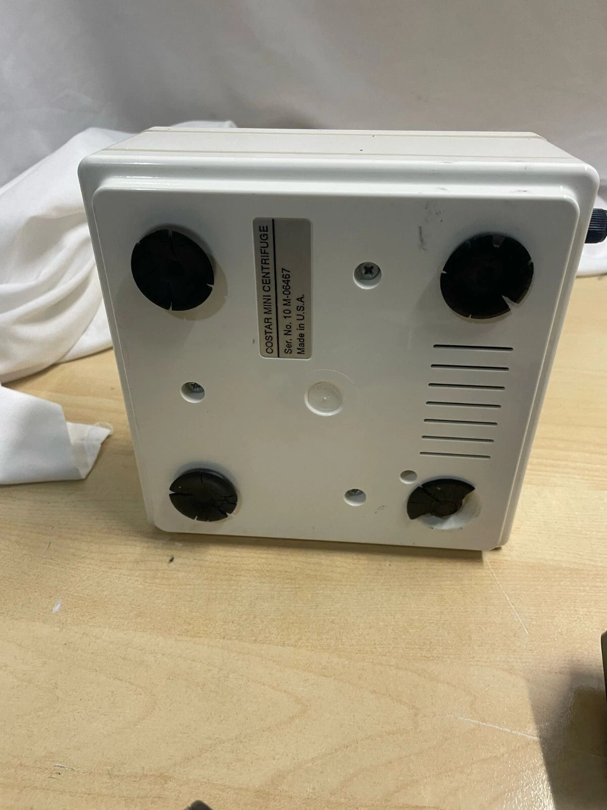 Costar Model 10 Mini Centrifuge 6 Fixed Position Angled Rotor Microcentrifuge