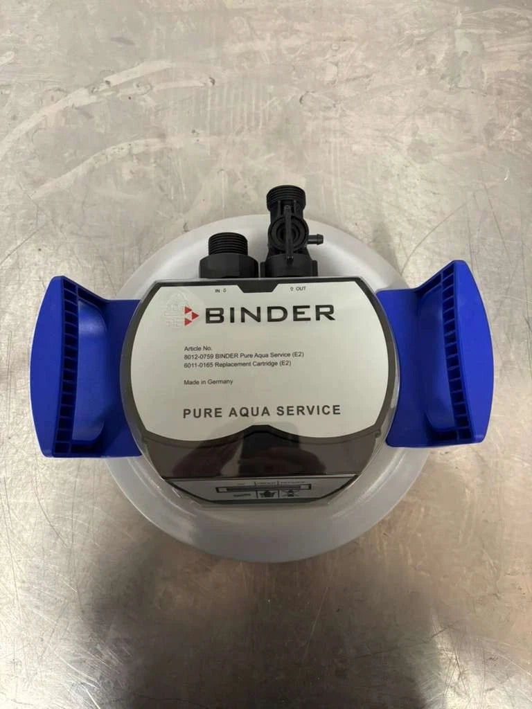 BINDER PURE AQUA SERVICE Water Treatment System P/N: 8012-0759