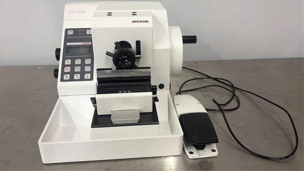 Microm HM 355 Fully Automatic Rotary Microtome - Tested see Video