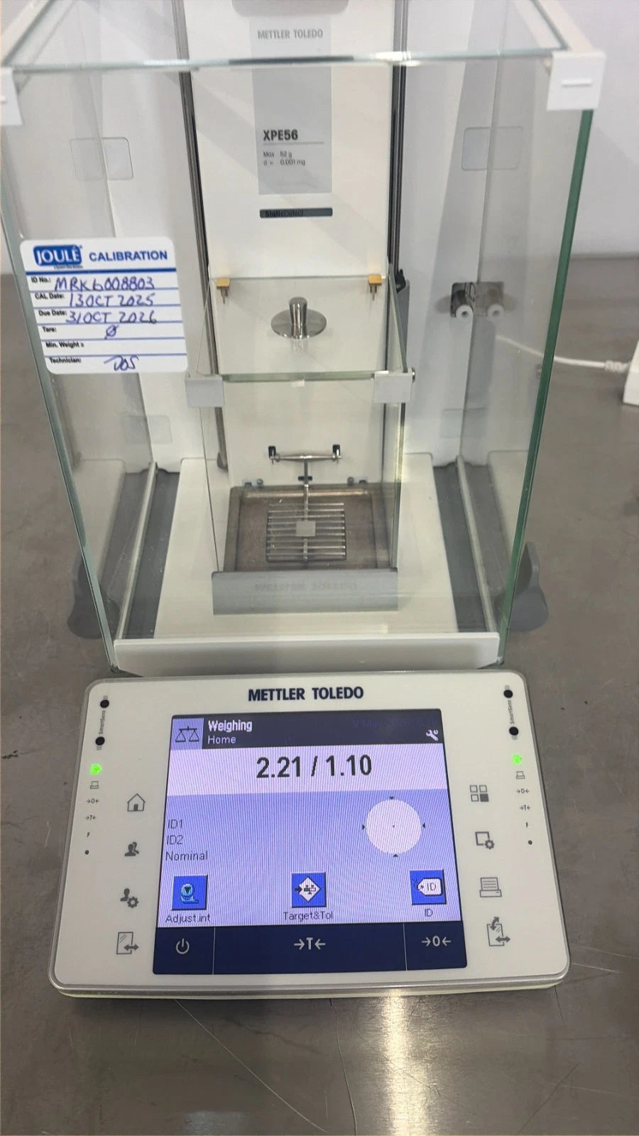 Mettler Toledo XPE56 Microbalance 52g x 1ug - Tested & Great Condition see Video