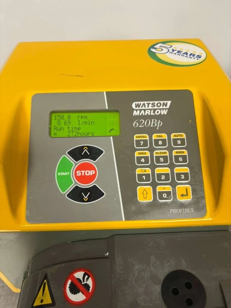 Watson Marlow 620Bp PROFIBUS PUPM 265 R P M IP31 CONT TUBE