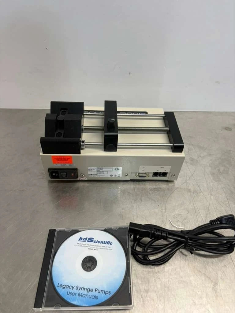 KD Scientific KDS 200 Two-Syringe Infusion Pump Model 780200 open box