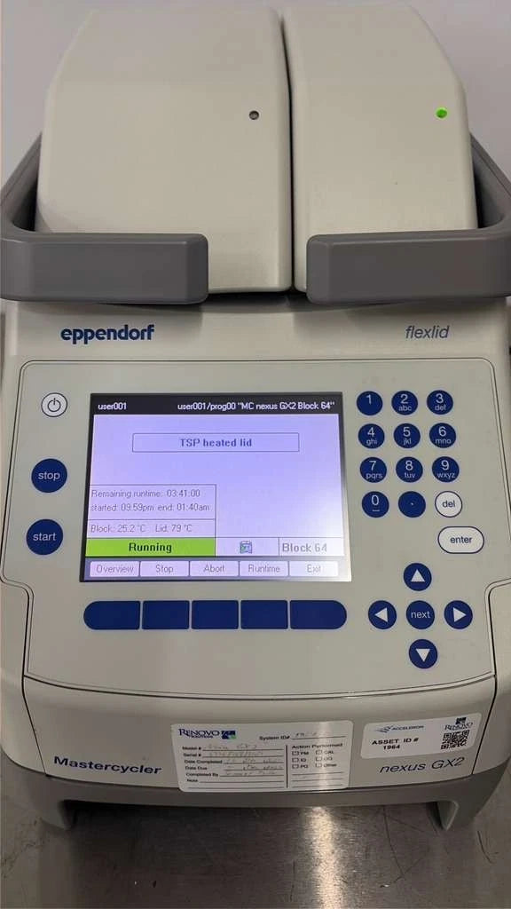 Eppendorf Mastercycler nexus GX2 Thermal Cycler - Gradient - Dual Block - Tested