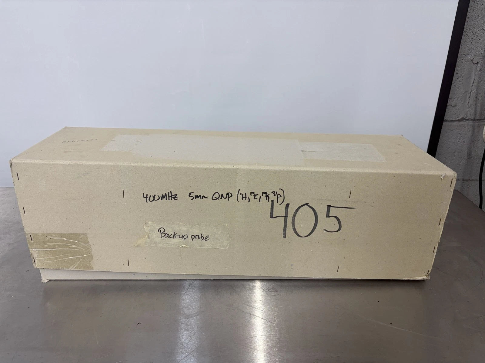 Bruker 400 MHz 5mm QNP SB Z-Gradient NMR Probe w/ Test Results