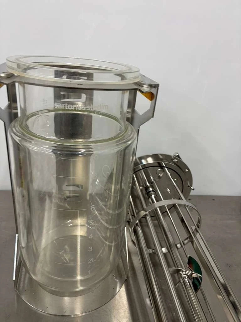 Sartorius Stedim Univessel Glass 10 L double wall UNIVESSEL-0004 CE Certfication