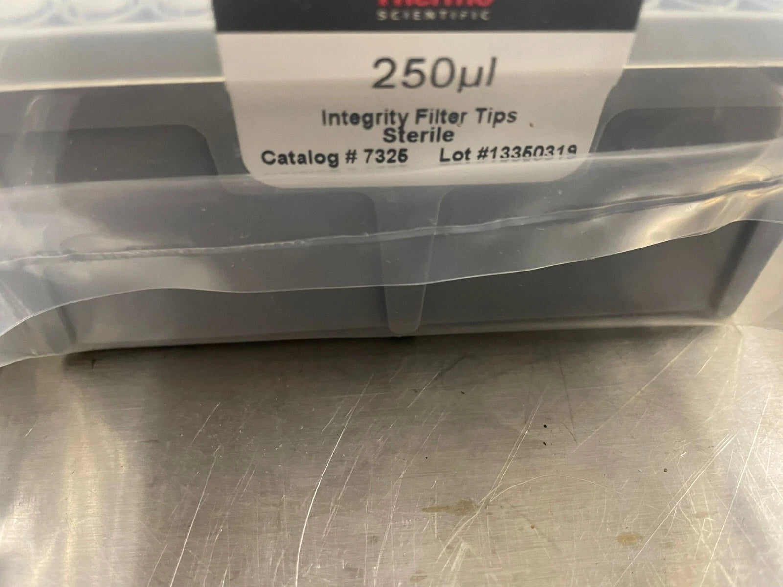 Thermo Scientific 7325 250µL Integrity Filter Tips Sterile Lot of 9 racks