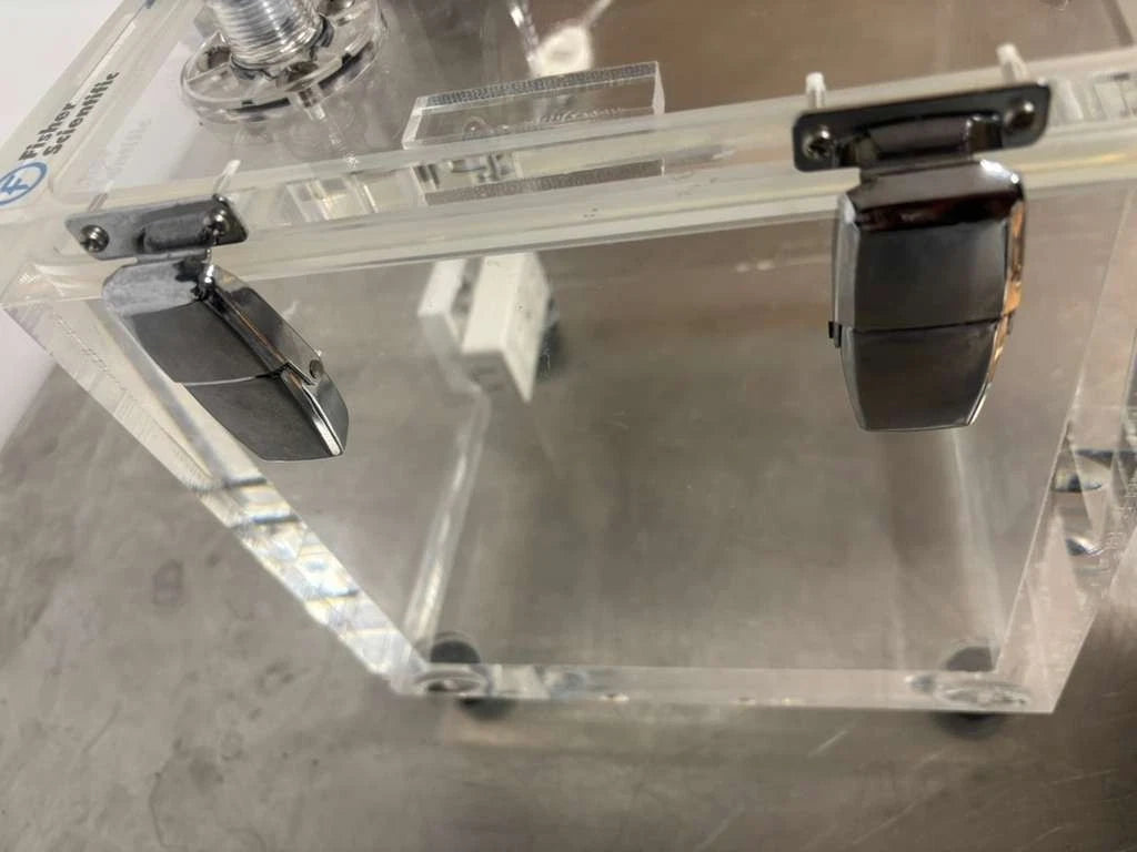 Fisher Brand Vacuum Chamber 10"x10"x10" Made From 1" Thick Acrylic