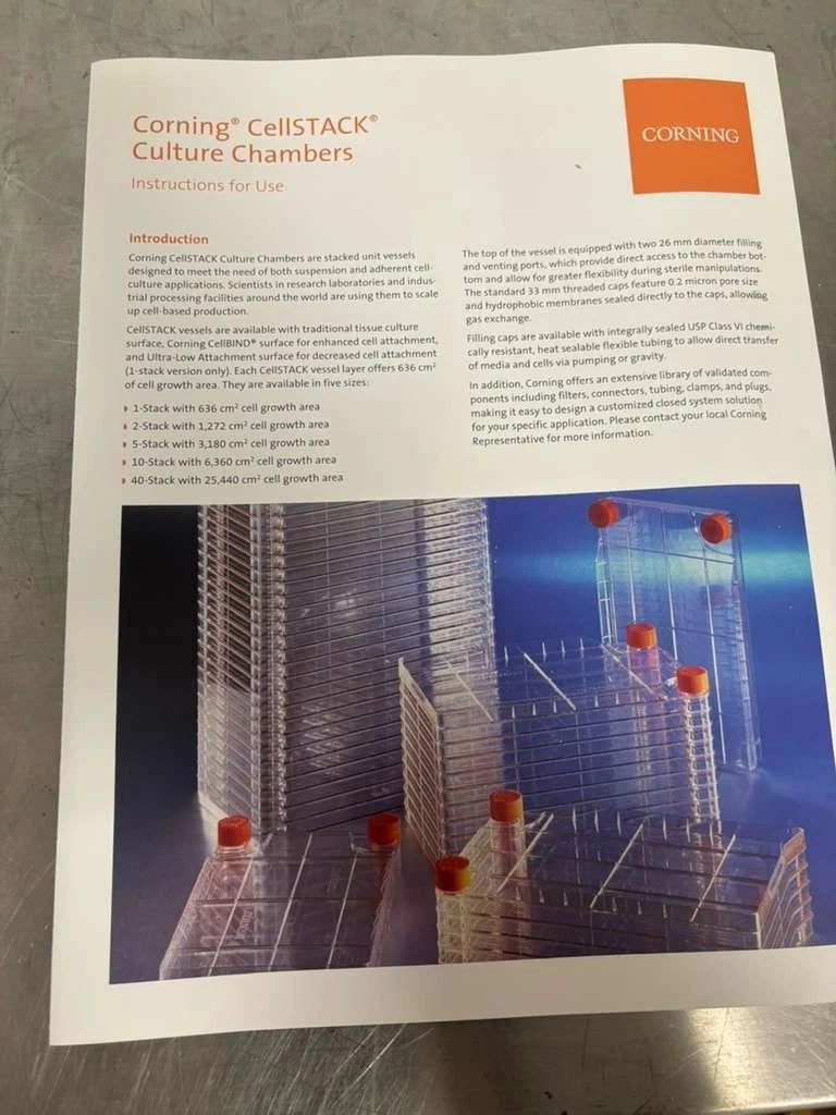 Corning CellSTACK Culture Chamber New REF 7213