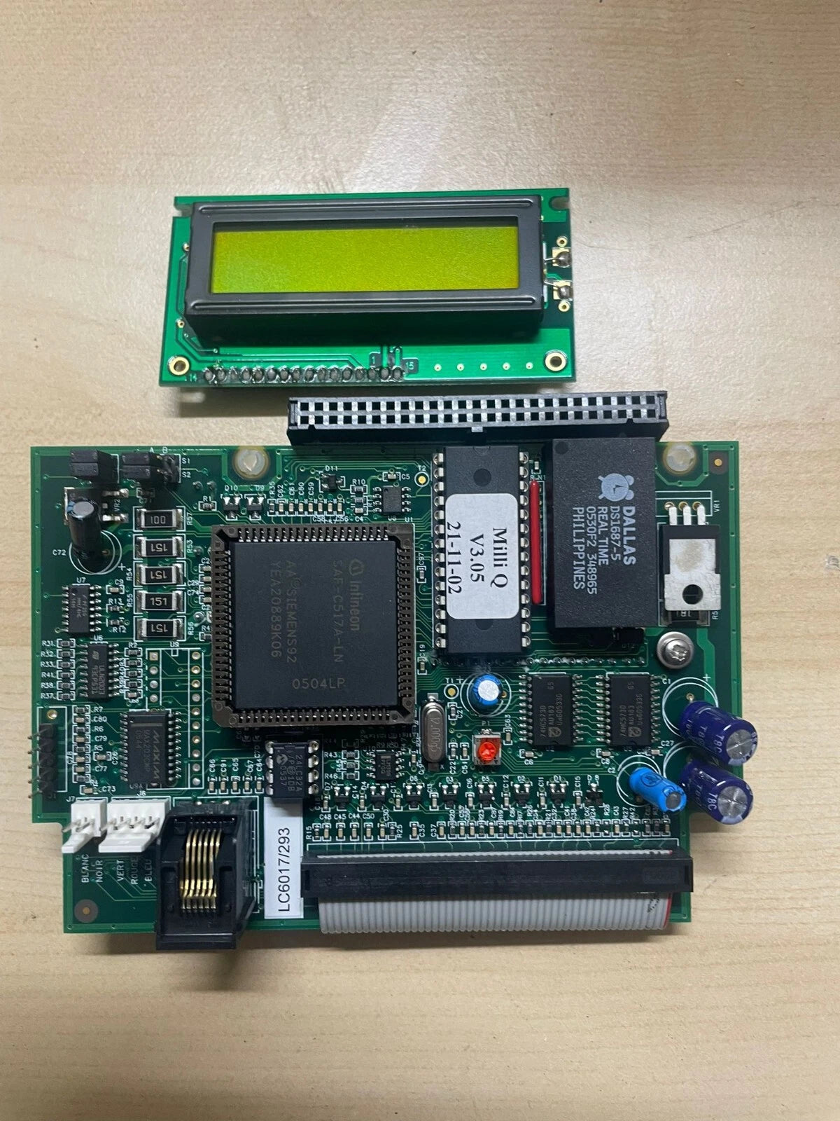 Millipore PF07520/A Display and Board from Milli-Q A10 Water Purifier