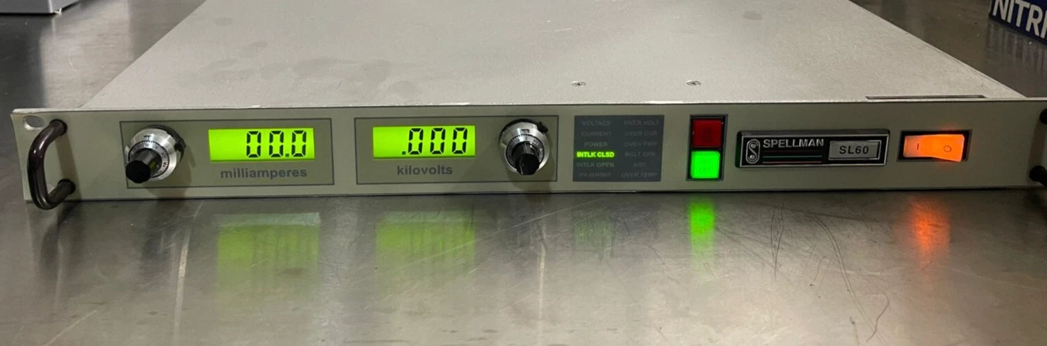 Spellman SL60 Power Supply Test Working 30 days Warranty