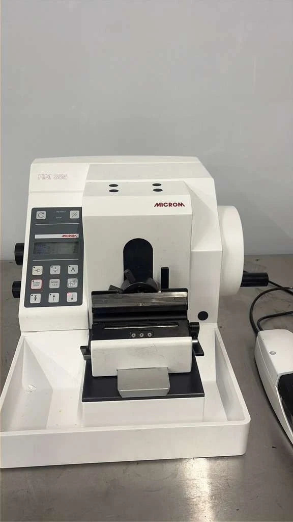 Microm HM 355 Fully Automatic Rotary Microtome - Tested see Video