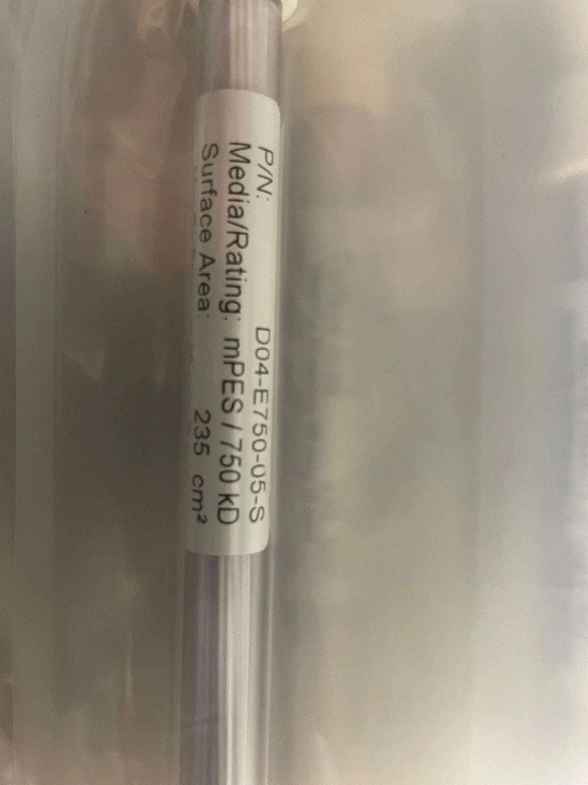 Lot 10 Repligen Filter 750 kD D04-E750-05-S /MICROKROS 20CM 750KD MPES 1MM C02