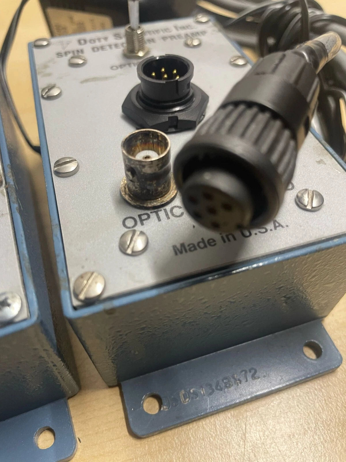 lot of (2) Doty Scientific Spin Detection Preamp for NMR System w/ AC Adapter