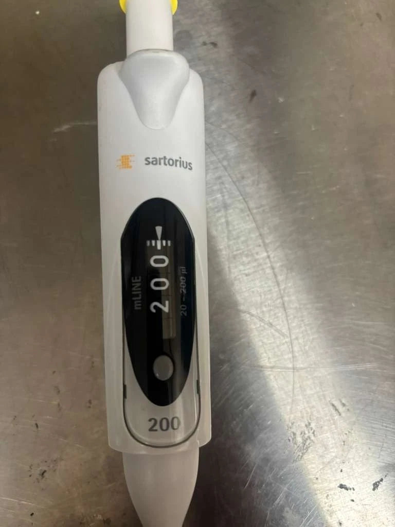 Sartorius mLine Single Channel Pipettes: 20-100-200-5000 set of 4