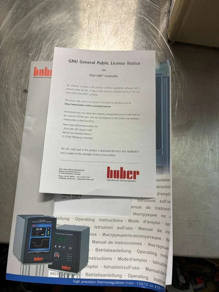 Huber 2000.0024.01 CC-E , Immersion thermostat with Pilot ONE