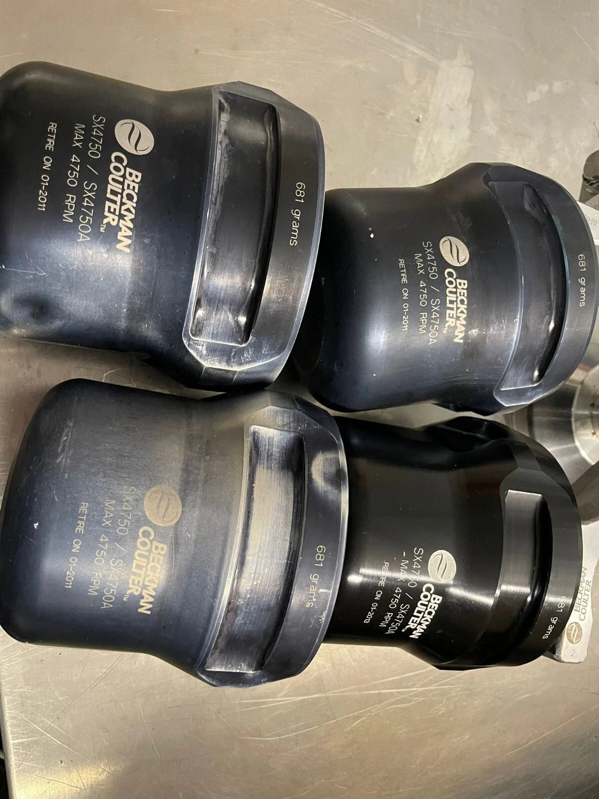Beckman Coulter SX4750 Swinging Bucket Rotor 4750 RPM 42467 w/ Buckets