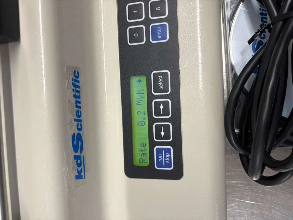 KD Scientific KDS 200 Two-Syringe Infusion Pump Model 780200 open box