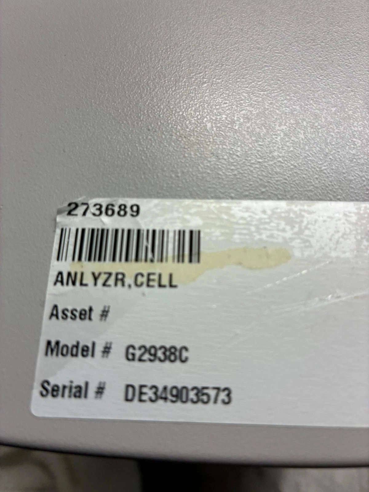 Agilent 2100 Bioanalyzer G2938C 30 Days Warranty
