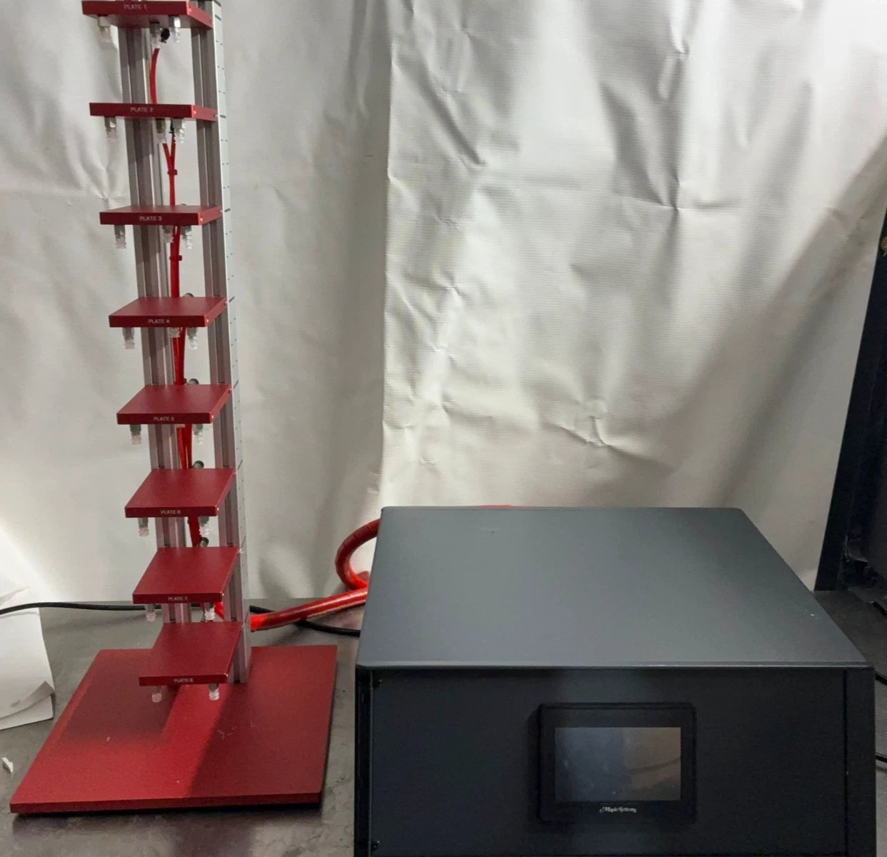 Biomated Solutions 8 Channel Flat Base Delidder Tower Microplate Controller