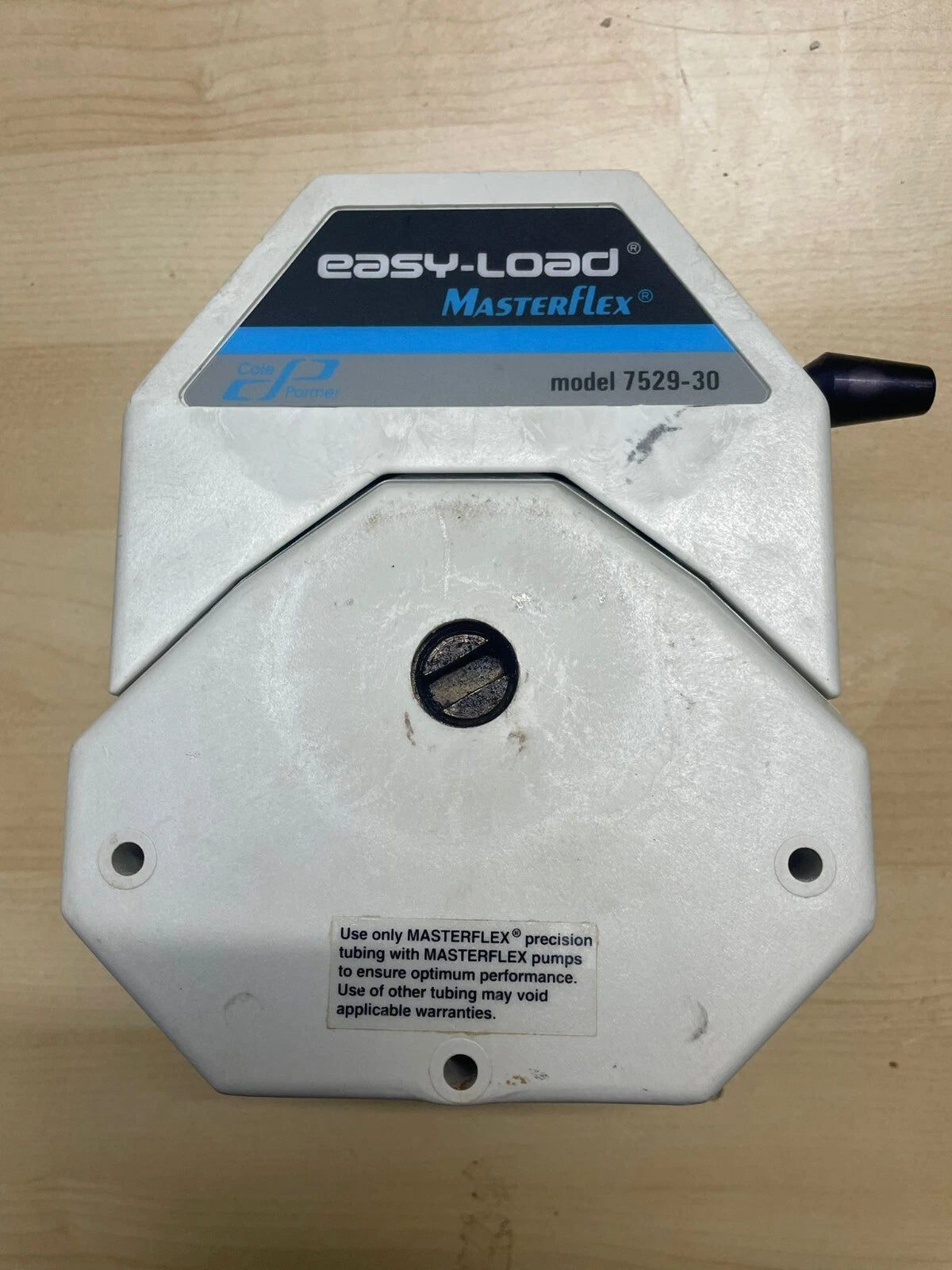 Cole-Parmer 7529-30 Masterflex Easy Load Peristaltic Pump Head Lab Easy to Use