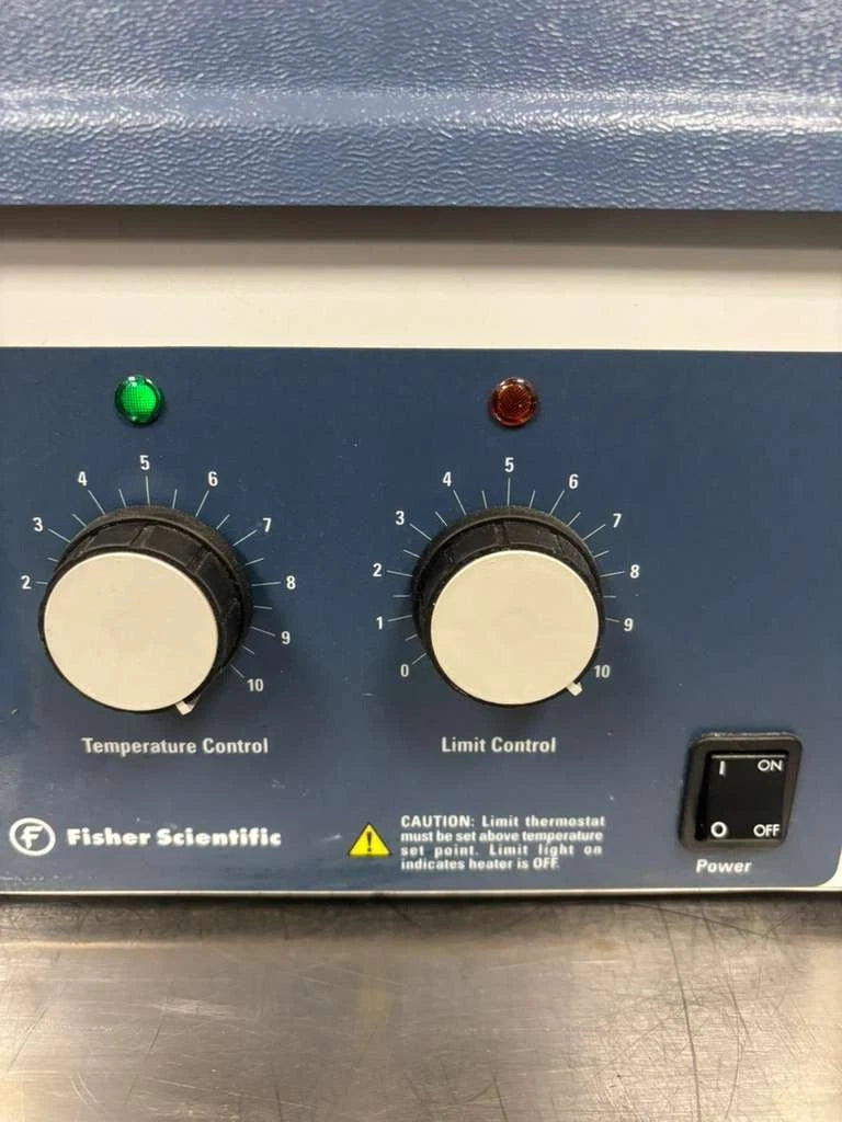 FISHER SCIENTIFIC 16-460-S 15 ISOTEMP 115 5L/10L DUAL CHAMBER WATER BATH