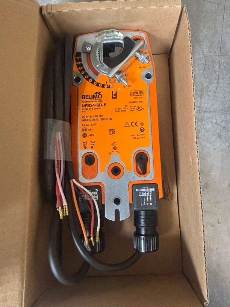 Belimo NFB24-SR-S Damper Actuator 24V 90in/Lb