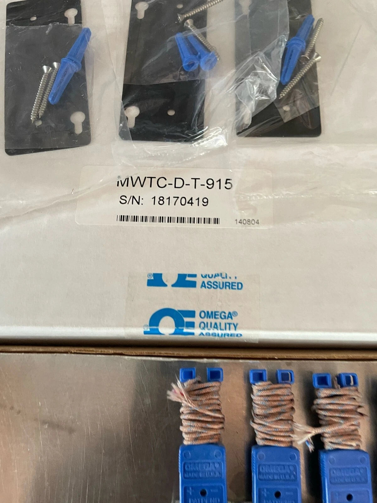 OMEGA ENGINEERING MWTC-D-T-915/N / MWTCDT915N lot of 7 USED