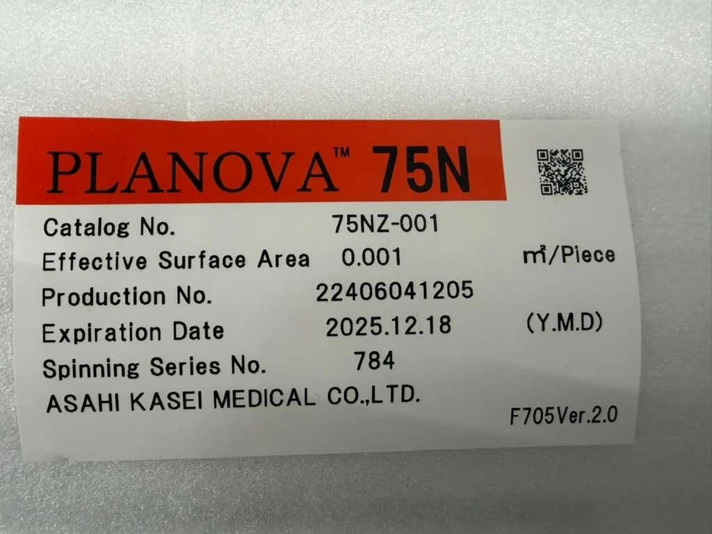 Asahi Kasei Planova 75N Virus Removal Filter 0.01 m2 75NZ-001 NewSealed EXPIRED