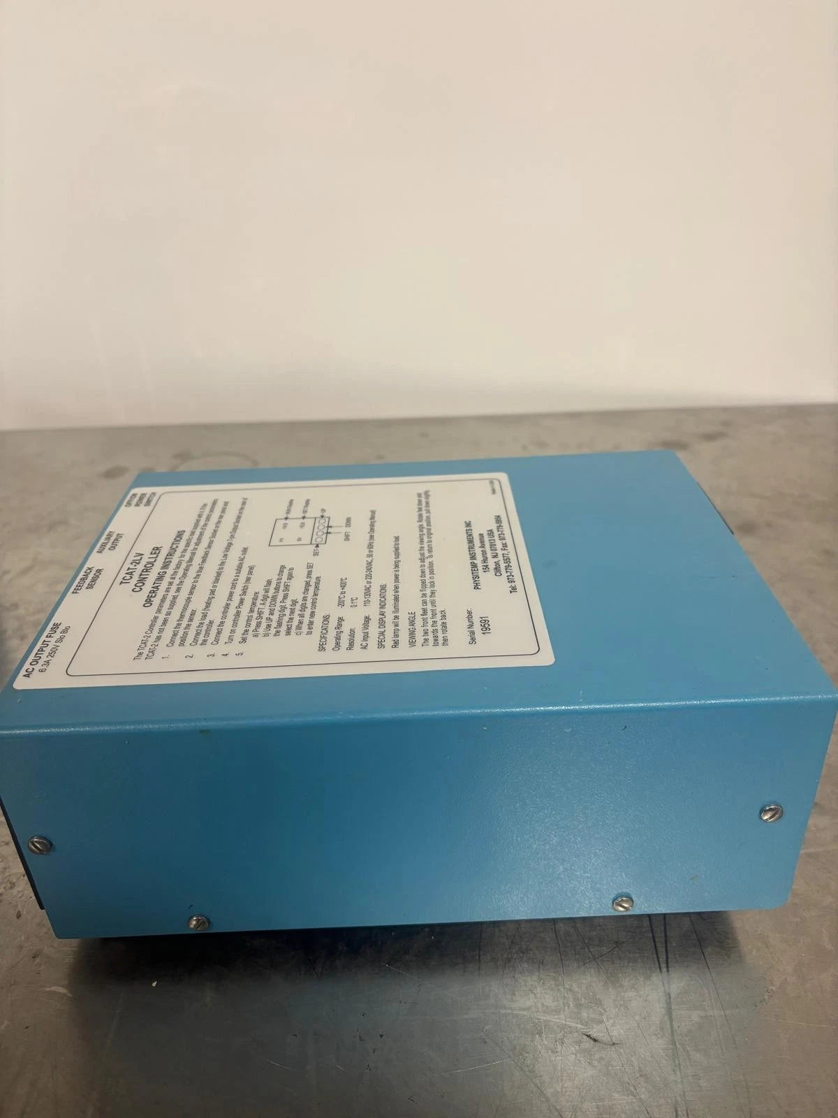 Physitemp TCAT-2LV Controller