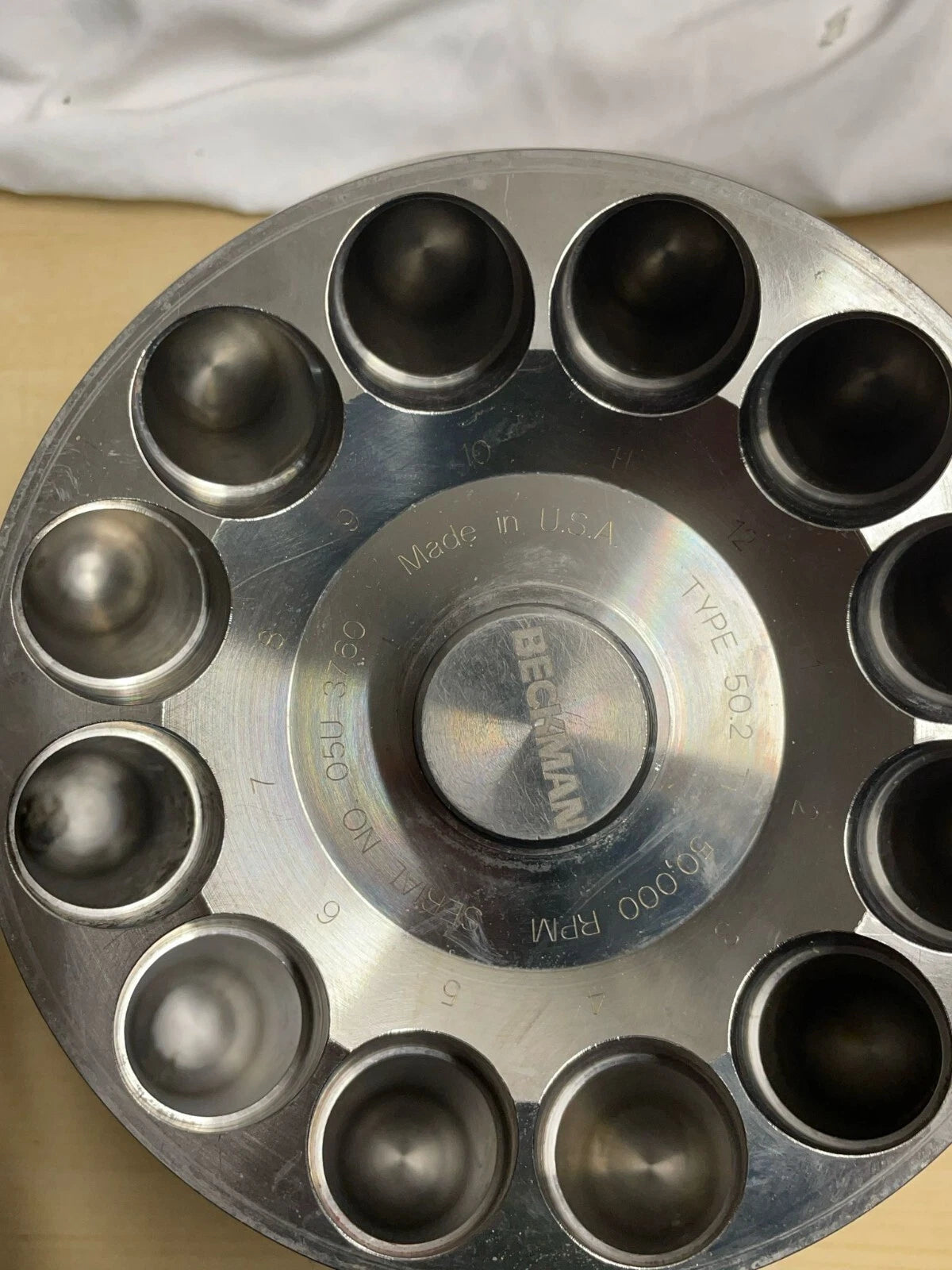 Beckman Coulter Type 50.2 Ti Centrifuge Rotor 50,000 RPM
