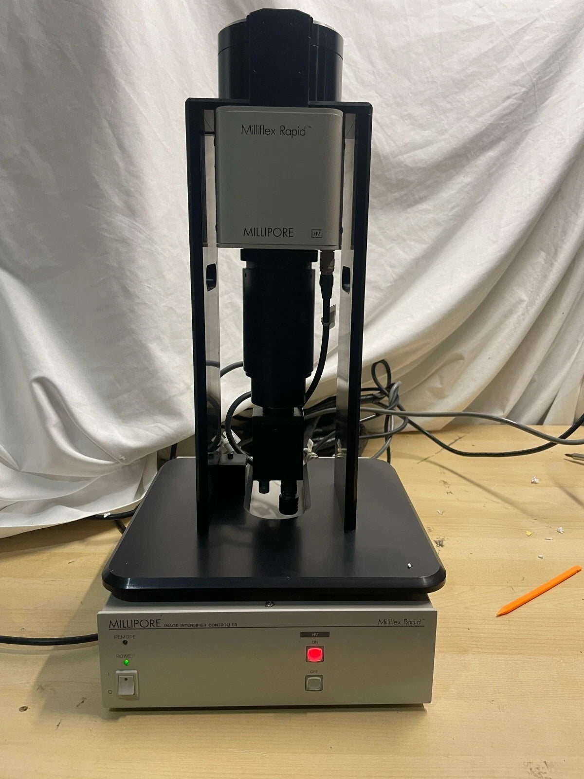 Millipore Milliflex Rapid Image Intensifier Controller M43114-94 AND XC-5170