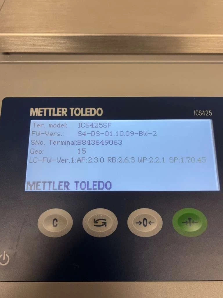 Mettler Toledo ICS465 ICS465s-6SM/f PBD555-6SM Compact Parts Counting Scale