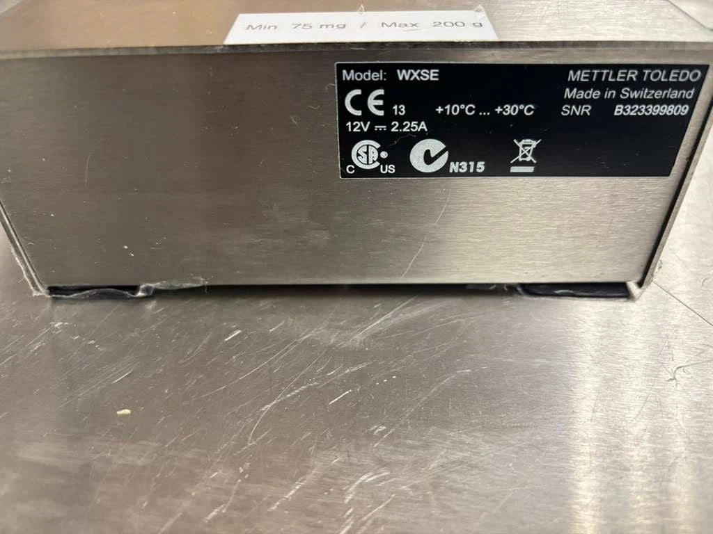 METTLER-TOLEDO WXSE electronic box Mettler Toledo WXSE Digital Scale
