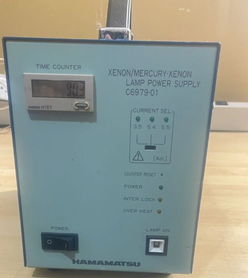 HAMAMATSU C6979-01 XENON / MERCURY- XENON LAMP POWER SUPPLY