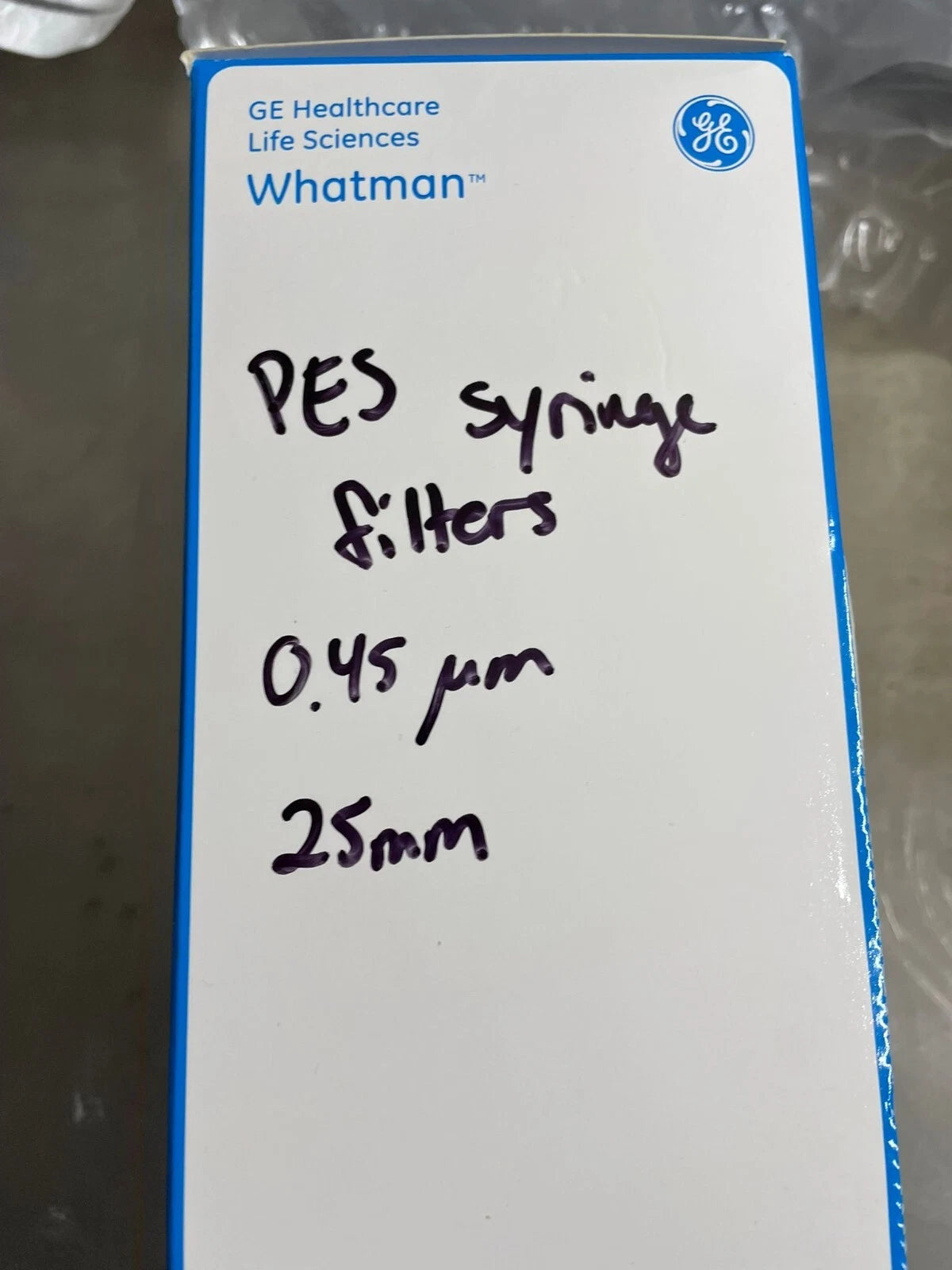 GE Whatman 6896-2504 25mm GD/X Sterile Disposable Filter Device 50 units 25 mm