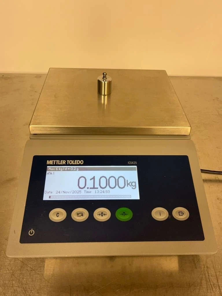 Mettler Toledo ICS465 ICS465s-6SM/f PBD555-6SM Compact Parts Counting Scale