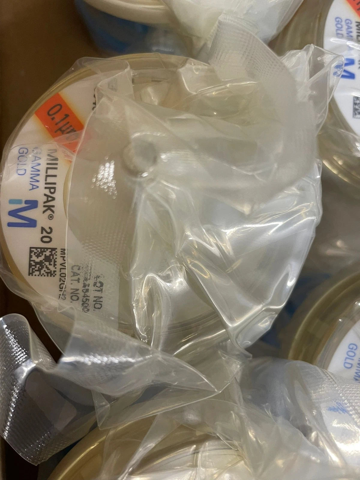 Mix MILLIPORE Sterile Millipak 20 Filter 0.1 µmHB w/bell MPVL02GH2 MPVL06GH2....