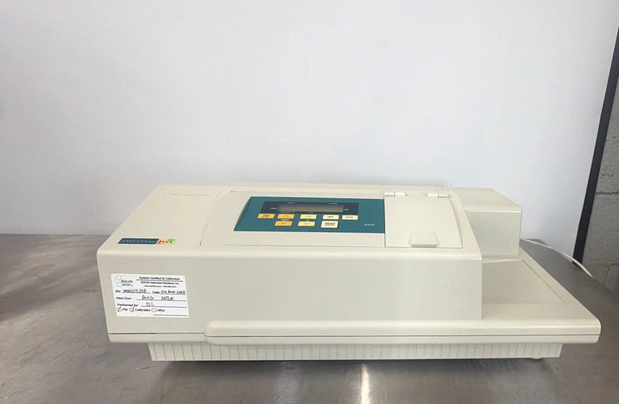 Molecular Devices SpectraMax Plus 384 Microplate Reader Verified Test see Video