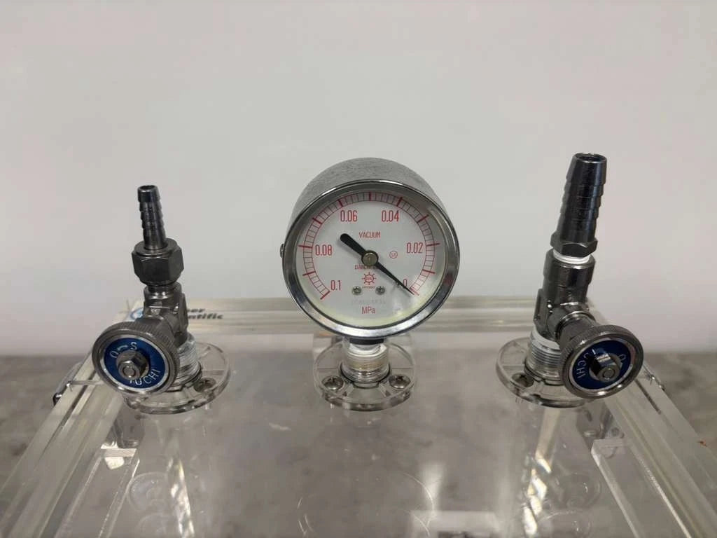Fisher Brand Vacuum Chamber 10"x10"x10" Made From 1" Thick Acrylic