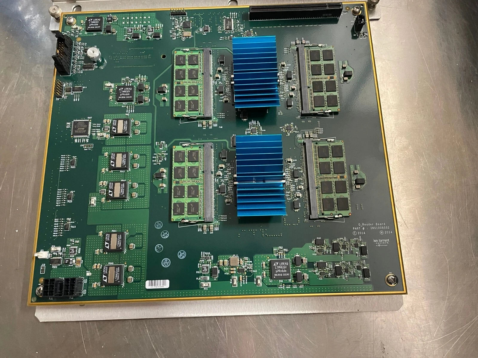 Life Ion Torrent Reader Board INS1008552 64GB memory Tested 30 days Warranty