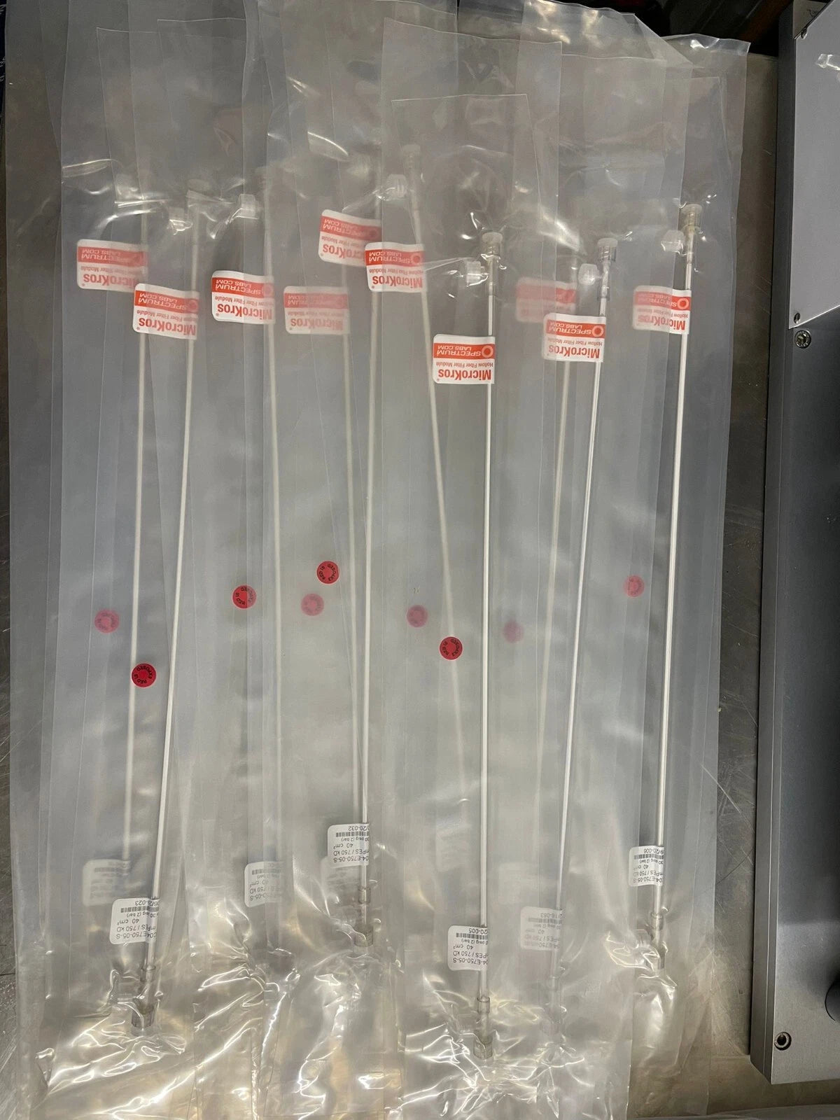 LOT OF 10 MICROKROS 41.5CM 750K MPES 0.5MM MLL X FLL 1/PK STERILE C04-E750-05-S