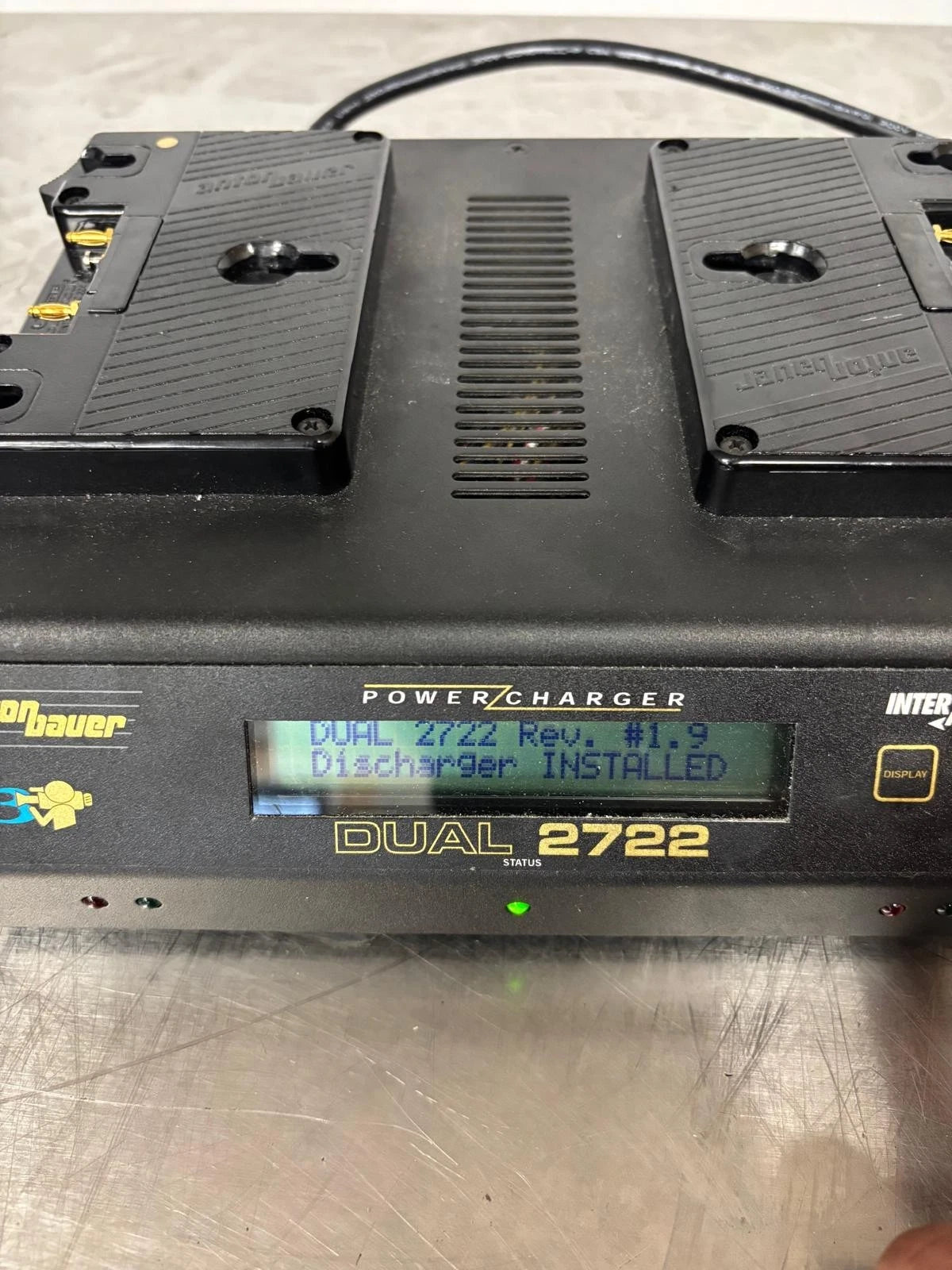 Anton Bauer Dual 2722 Only Charger W/ Power Supply