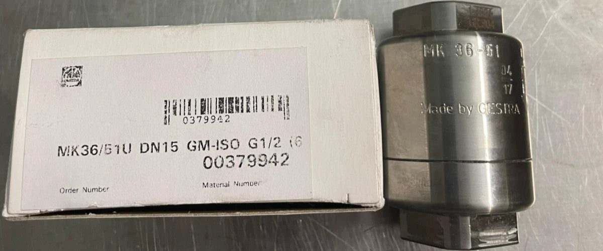 NEW 1/2" GESTRA MK36/51 G1/2" Steam Trap,MK 36/51,BM
