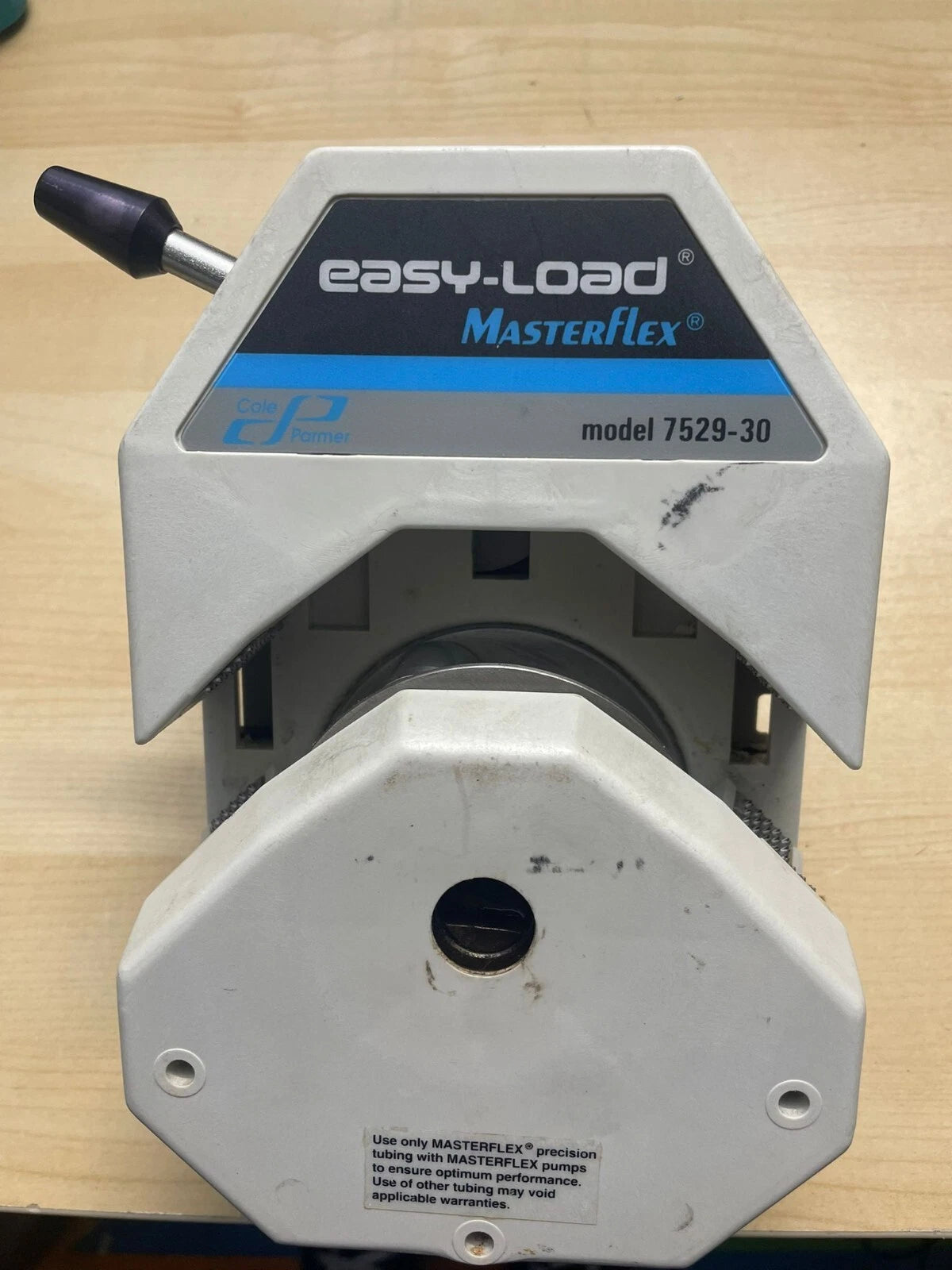 Cole-Parmer 7529-30 Masterflex Easy Load Peristaltic Pump Head Lab Easy to Use